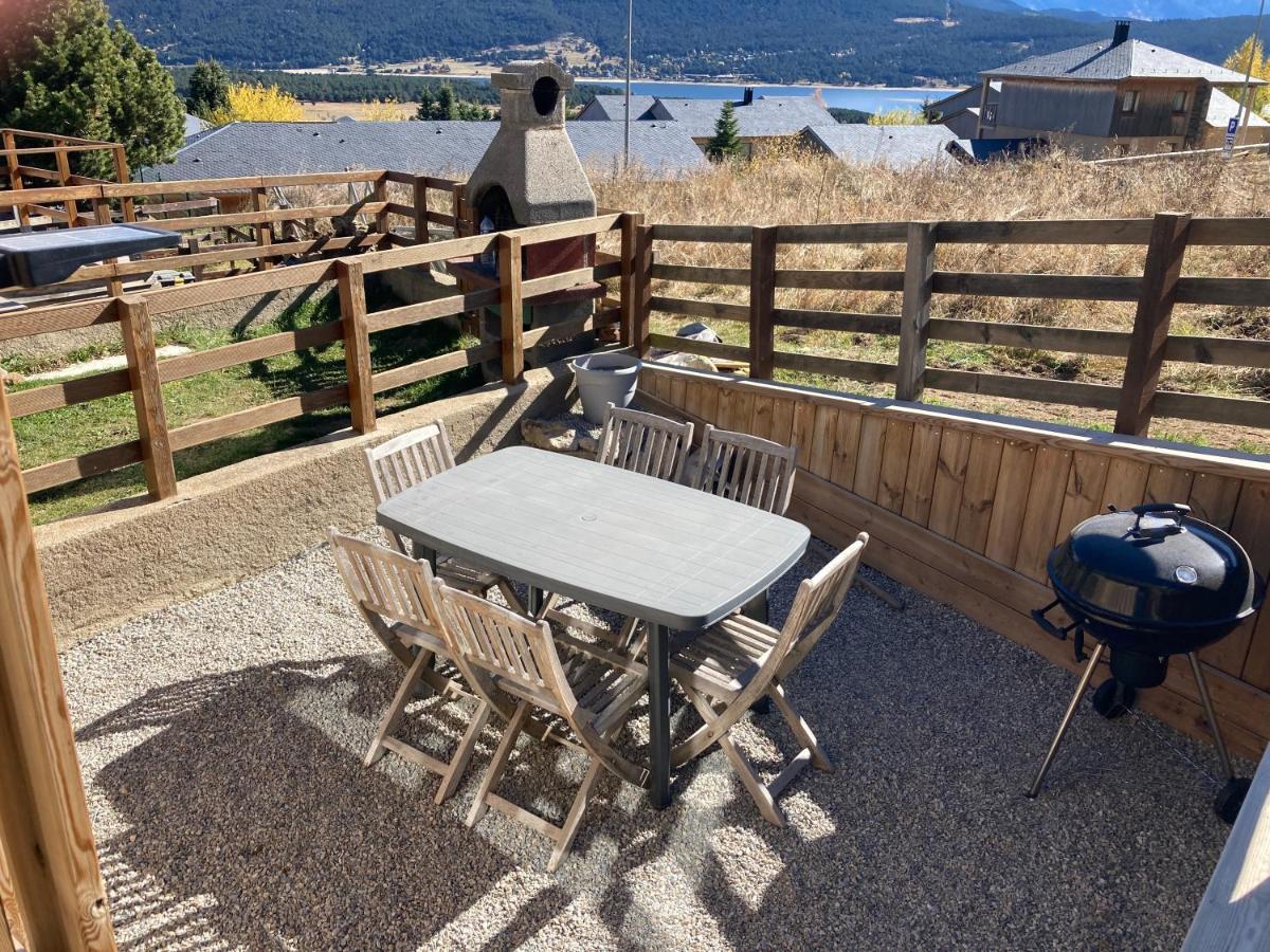 Chalet Cosy Renove Avec Vue Sur Le Lac Les Angles  Bagian luar foto